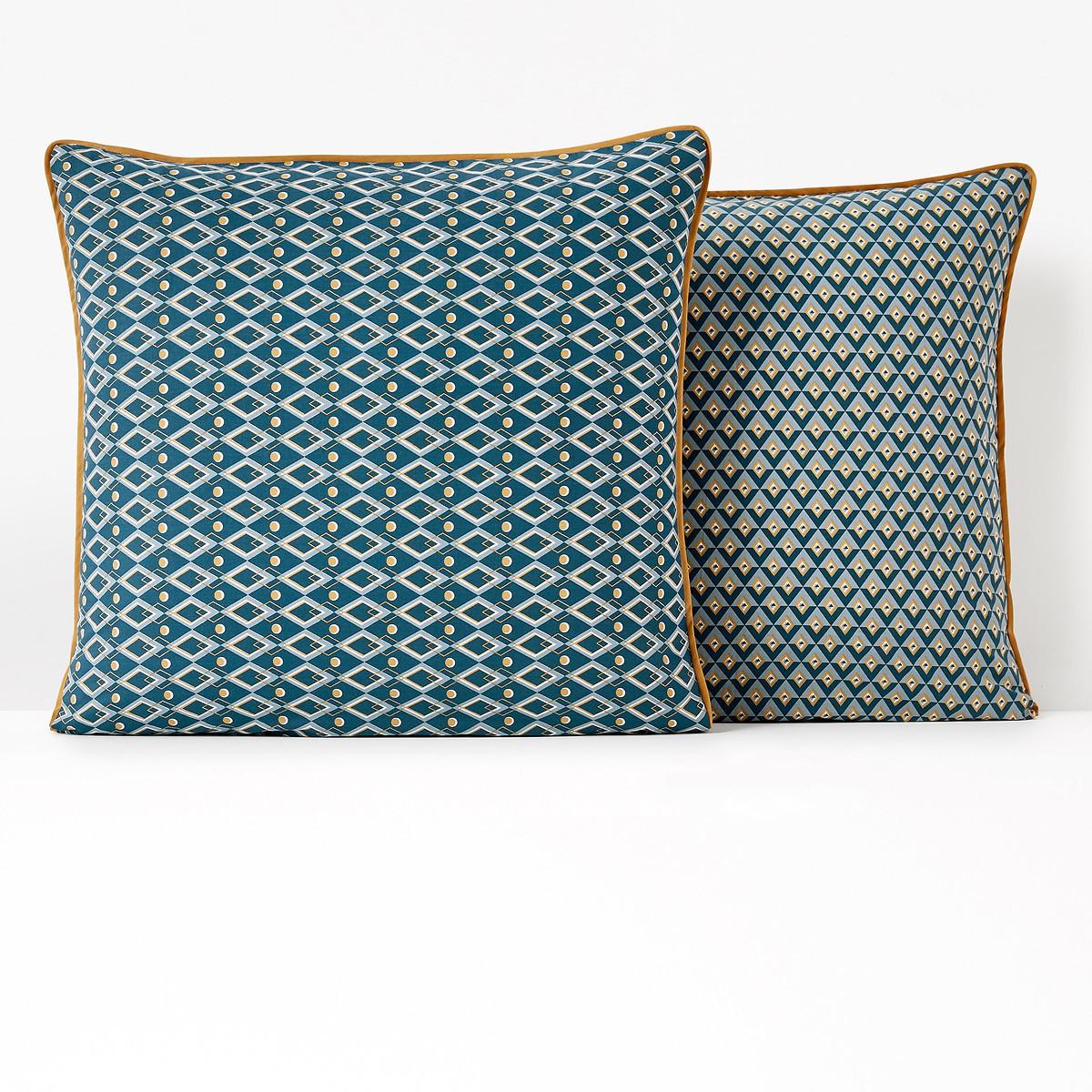 La Redoute Intérieurs Pallazzo Gemusterter Kissenbezug  