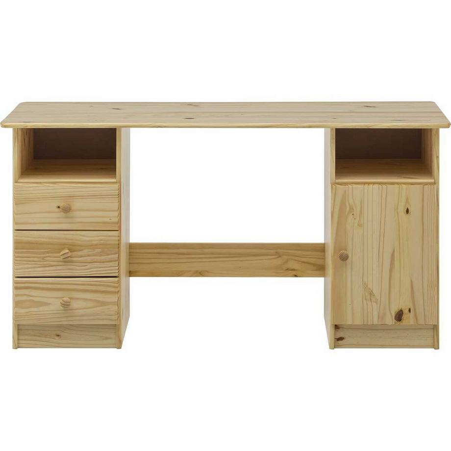 mutoni Scrivania Zopra in legno di pino naturale 144  