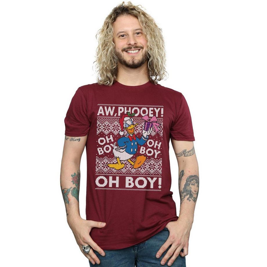 Disney Donald Duck Aw Phooey Weihnachts T-Shirt  