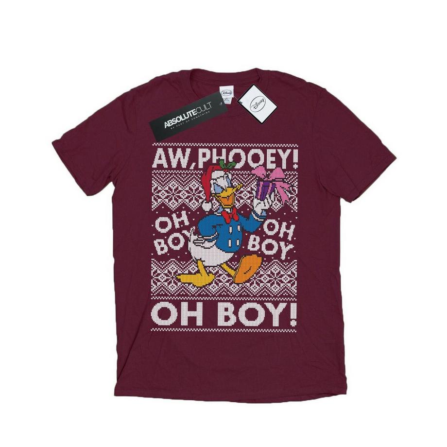 Disney Donald Duck Aw Phooey Weihnachts T-Shirt  