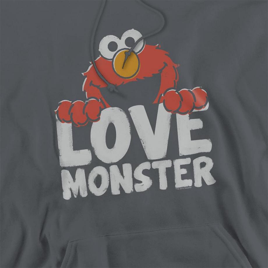 Sesame Street Sweat À Capuche Love Monster  