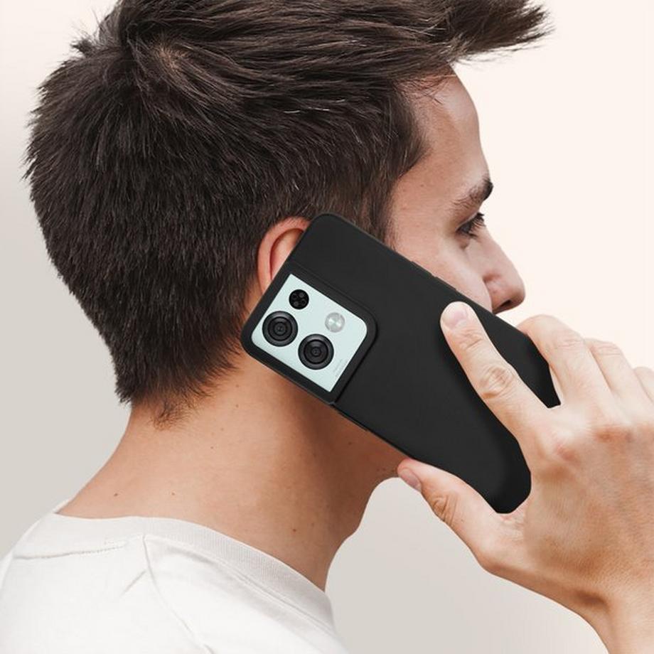 Avizar  Coque Oppo Reno 8 Pro 5G Silicone Noir 