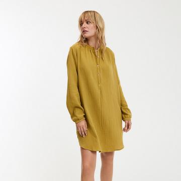 Chemise de nuit en gaze de coton