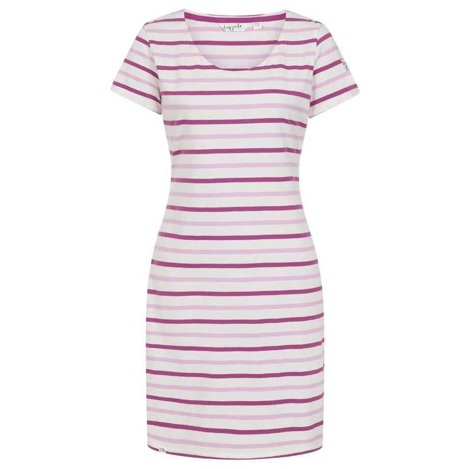 Lazy Jacks Gestreiftes T-Shirt Kleid  