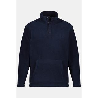 JP1880  Pullover polo in pile da sci con collo polo e maniche lunghe 