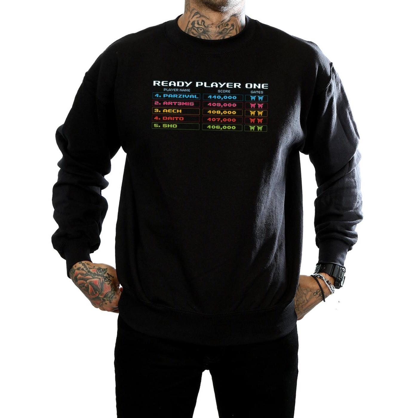 Ready Player One Ready Player One Scoreboard Sweatshirt  