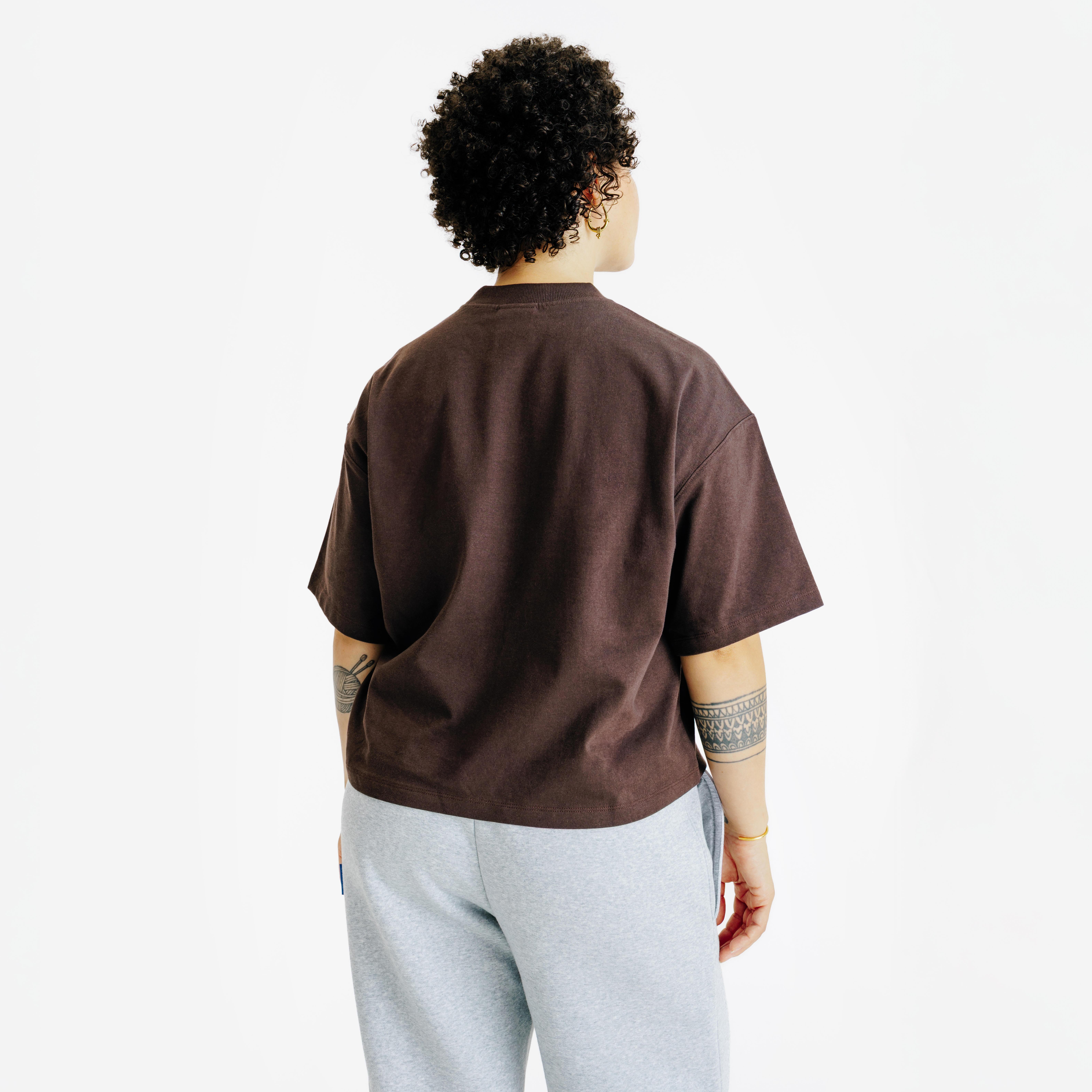 DECATHLON  T-shirt corto donna regular fit cotone 