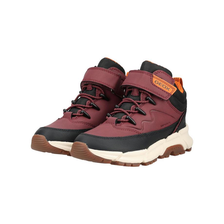 GEOX Stivaletti con lacci e cinturino a velcro  