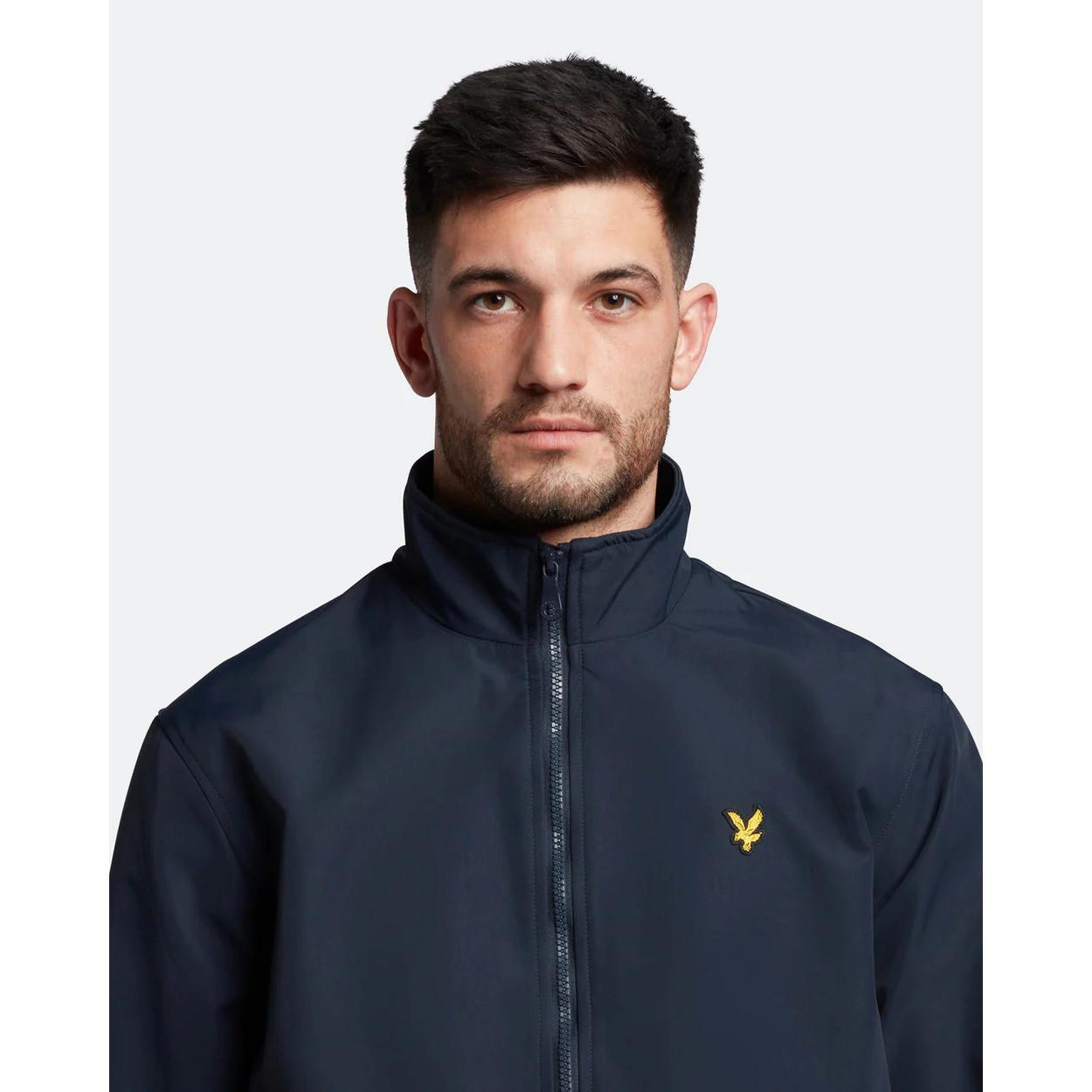 LYLE & SCOTT Strickjacke mit Stehkragen  