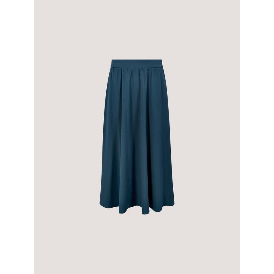 APRICOT Jupe midi en sergé brossé silhouette A  