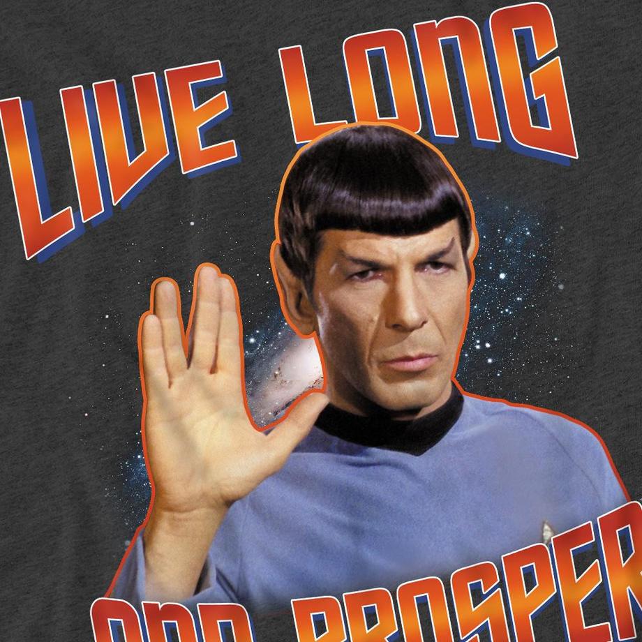 Star Trek  Live Long And Prosper T-Shirt 