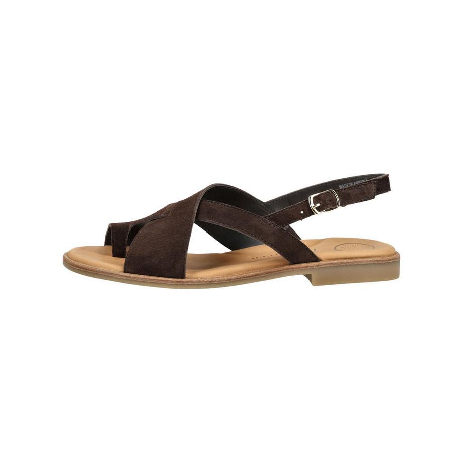 Paul Green Sandalen mit gekreuzten Riemen und Riemenabschluss  