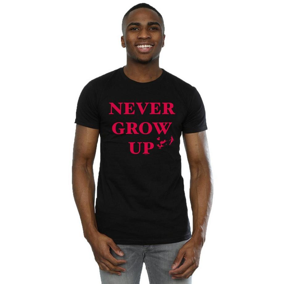 Disney Never Grow Up T-Shirt Imprimé  
