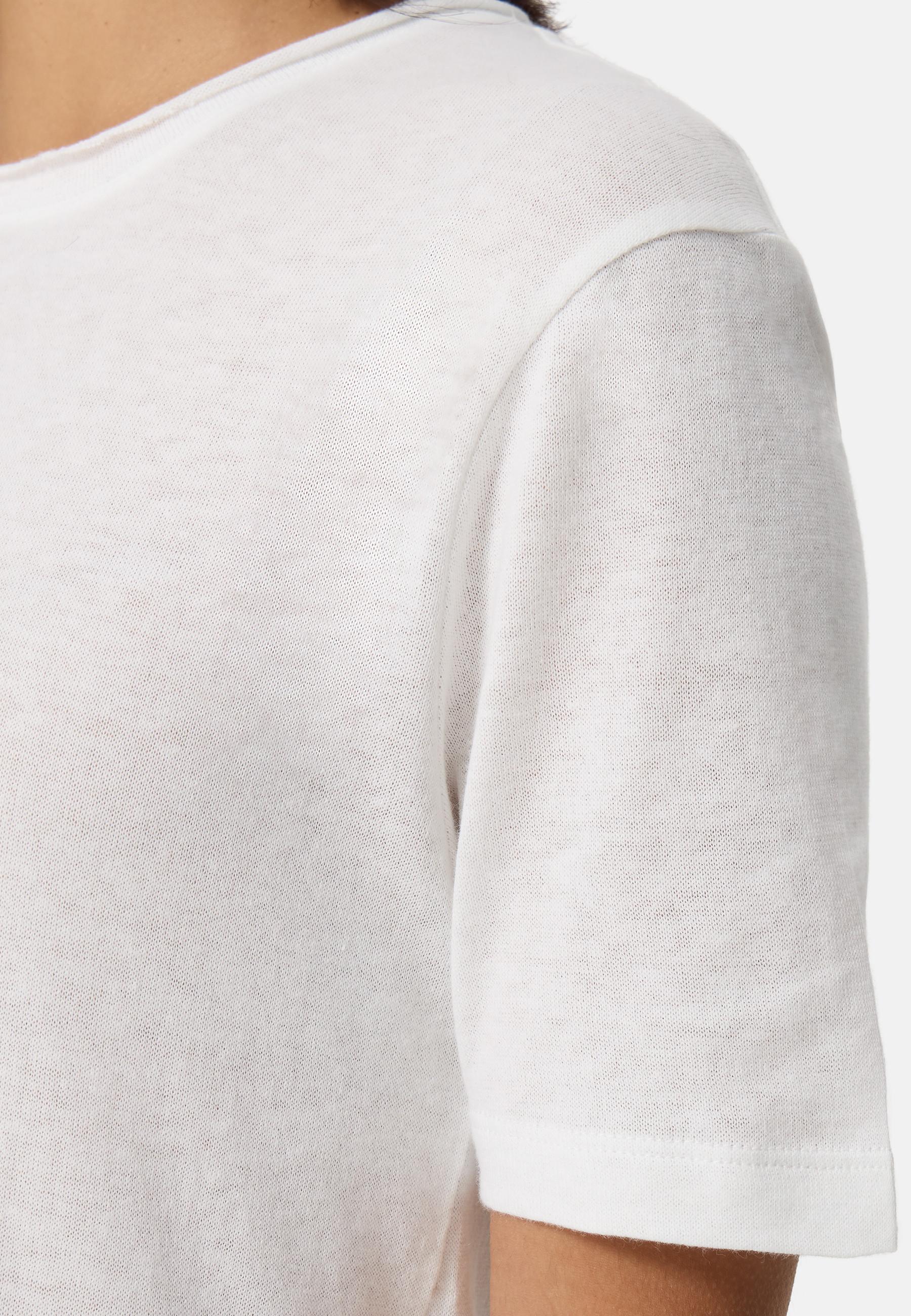 CASH-MERE.CH T-shirt Lana Cashmere Girocollo  