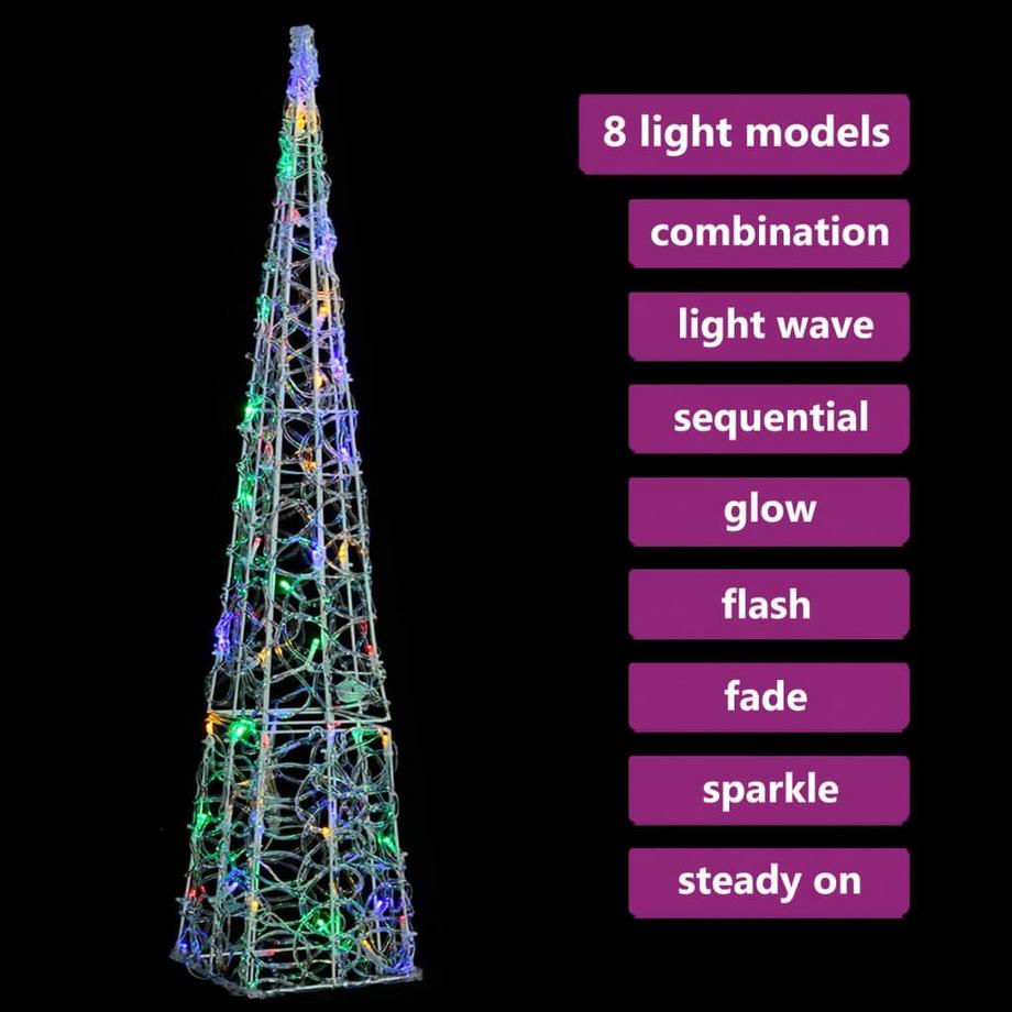 VidaXL Cône lumineux  
