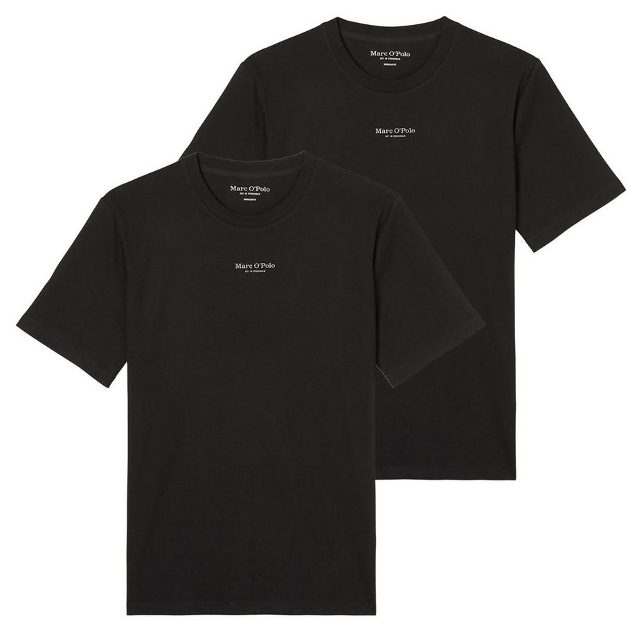 T-shirt  Paquet de 2 Confortable à porter-Medium-Logo