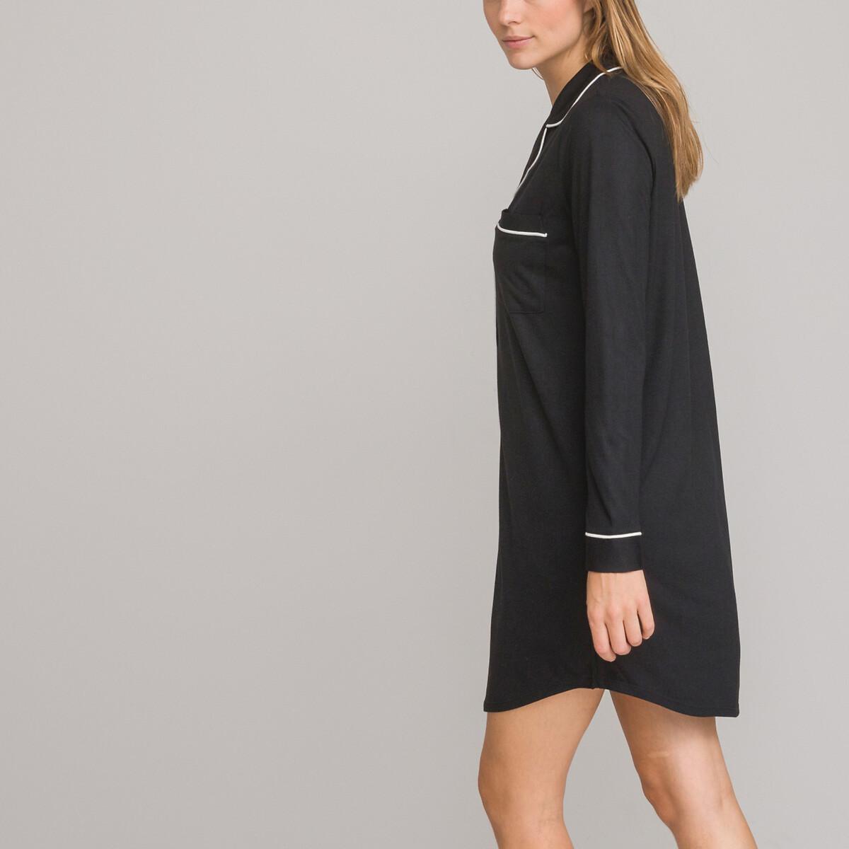 La Redoute Collections Sleepshirt mit Reverskragen  