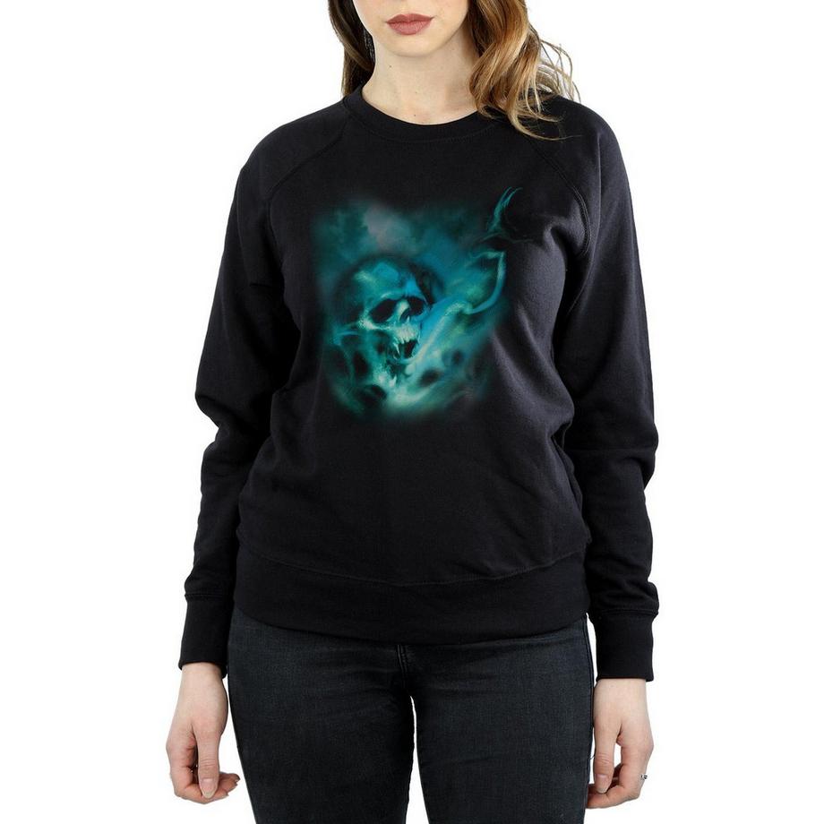 Harry Potter Totenkopf Print Sweatshirt  
