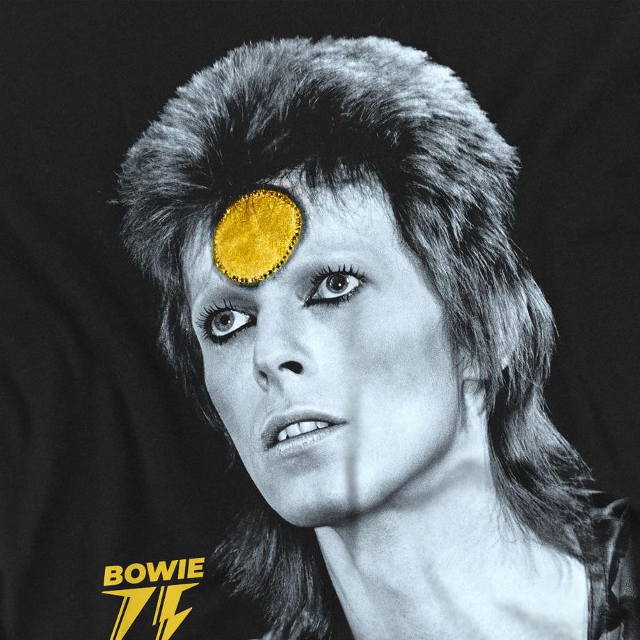 David Bowie Golden Bowie T-Shirt Manches Longues  
