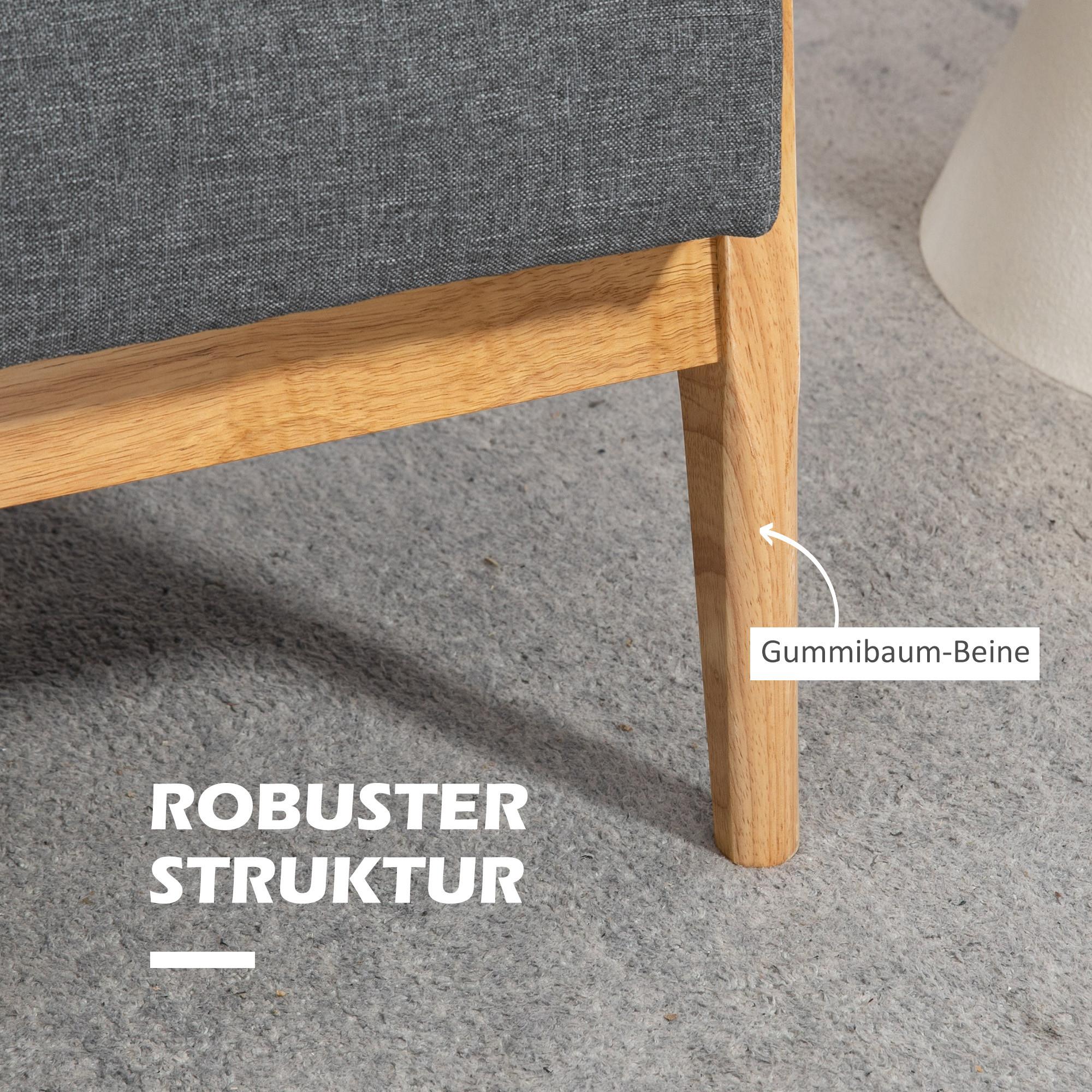 HOMCOM 3-Sitzer-Sofa  