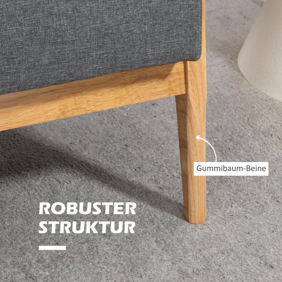 HOMCOM 3-Sitzer-Sofa  