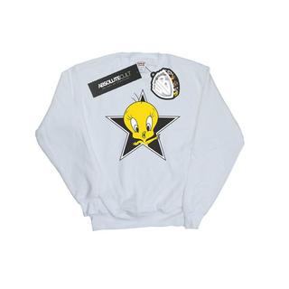 LOONEY TUNES  Tweety Pie Star Sweatshirt 