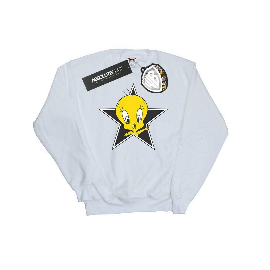 Tweety Pie Star Sweatshirt