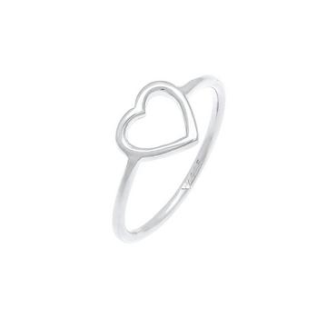 Bague Coeur Découpe Filigrane