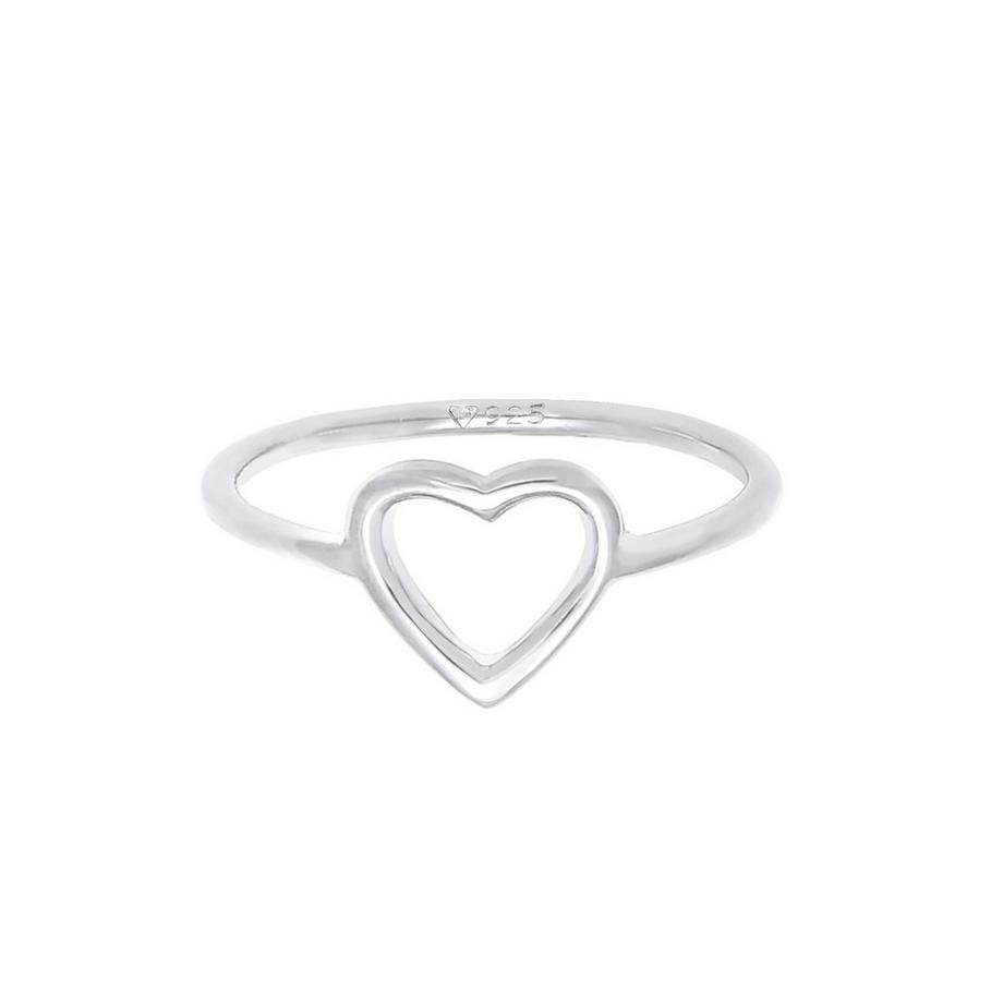 Elli  Ring Herz Cut Out Filigran 