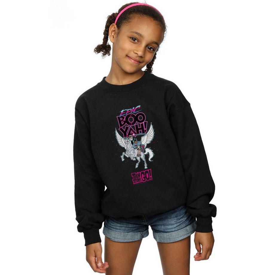 DC COMICS  Teen Titans Go Epic Boo Yah Sweatshirt 