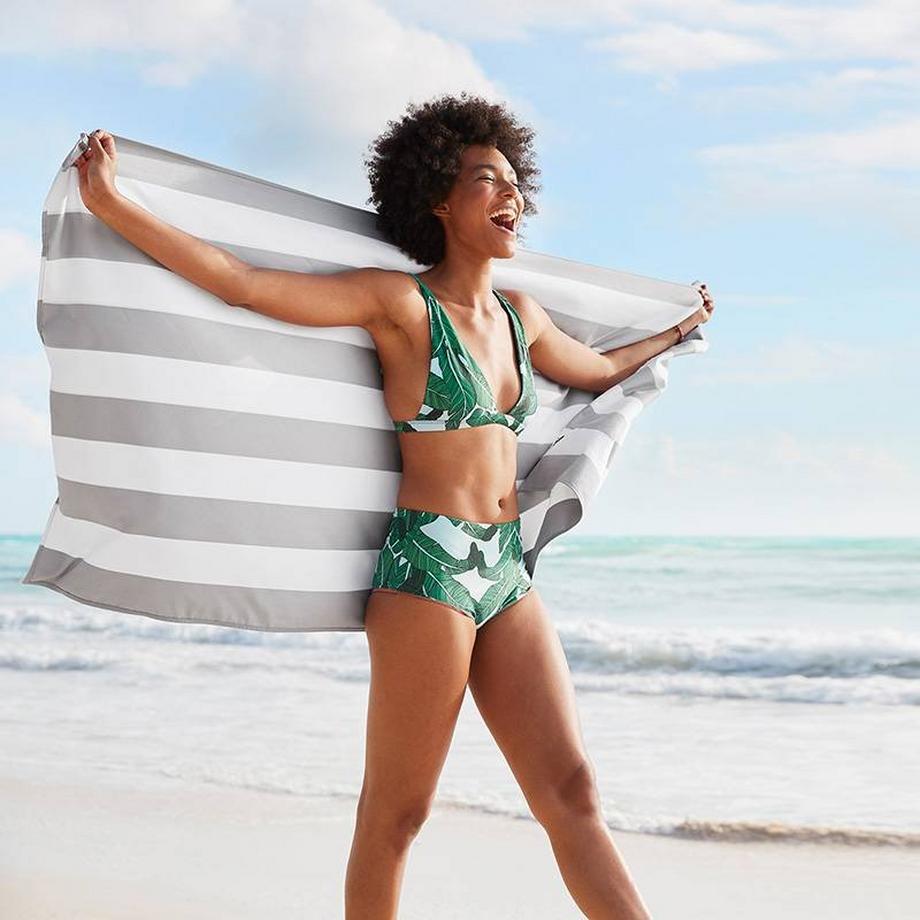 Dock&Bay Towel CABANA L light grey  