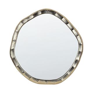 Beliani Miroir en Aluminium Rétro ANGKE  