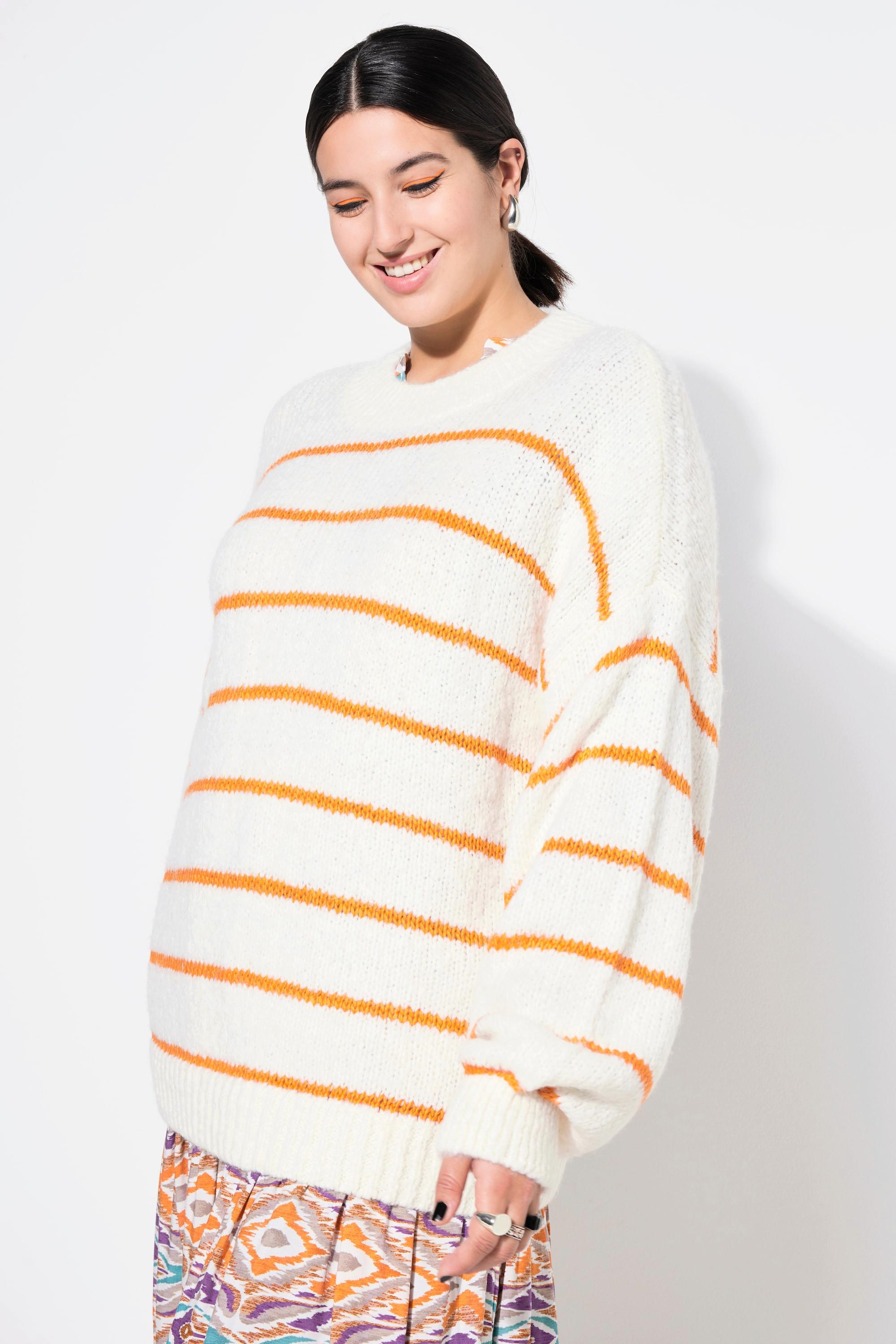 Studio Untold  Pullover, oversized, Ringel 