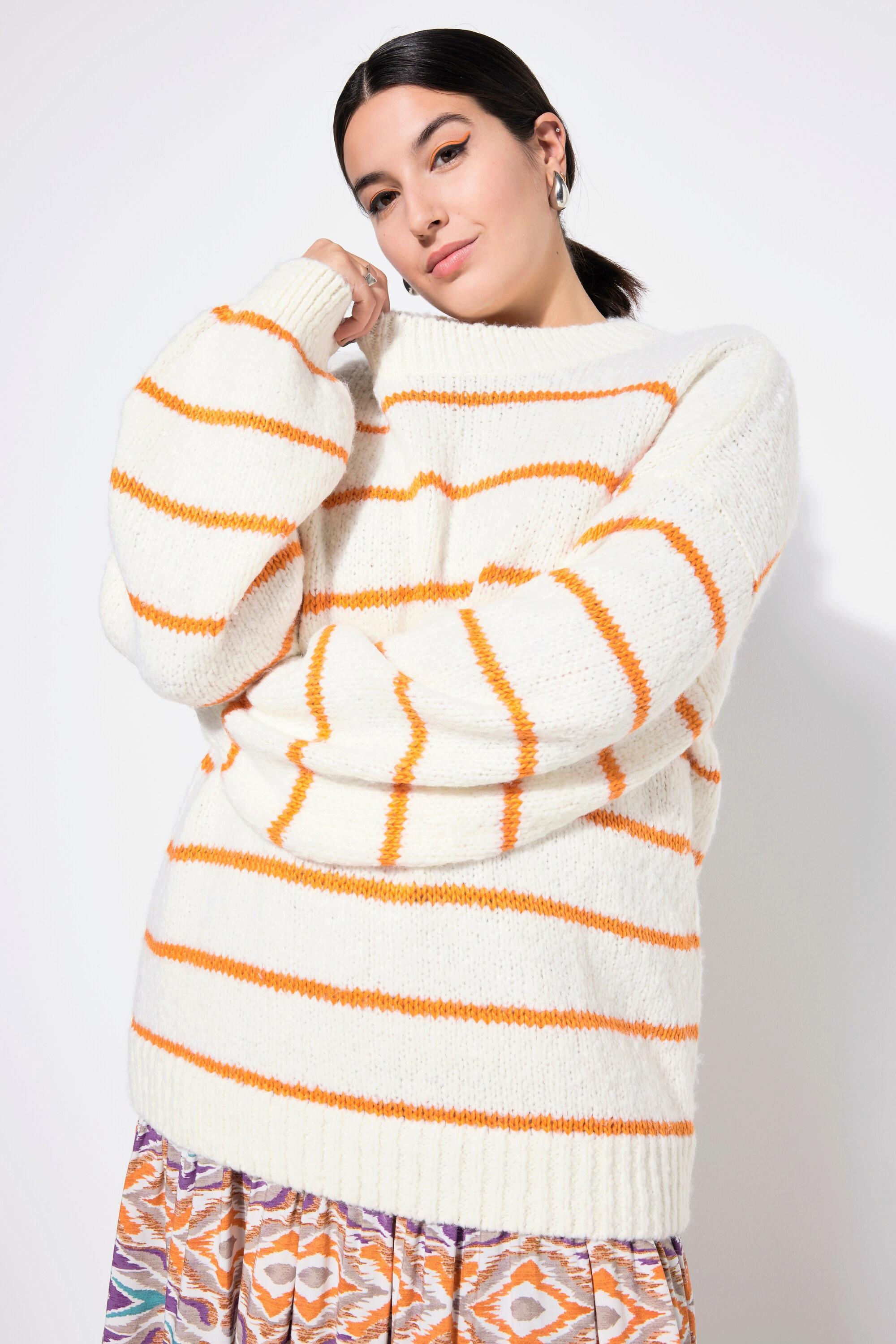 Studio Untold Pull Rayé Oversized  