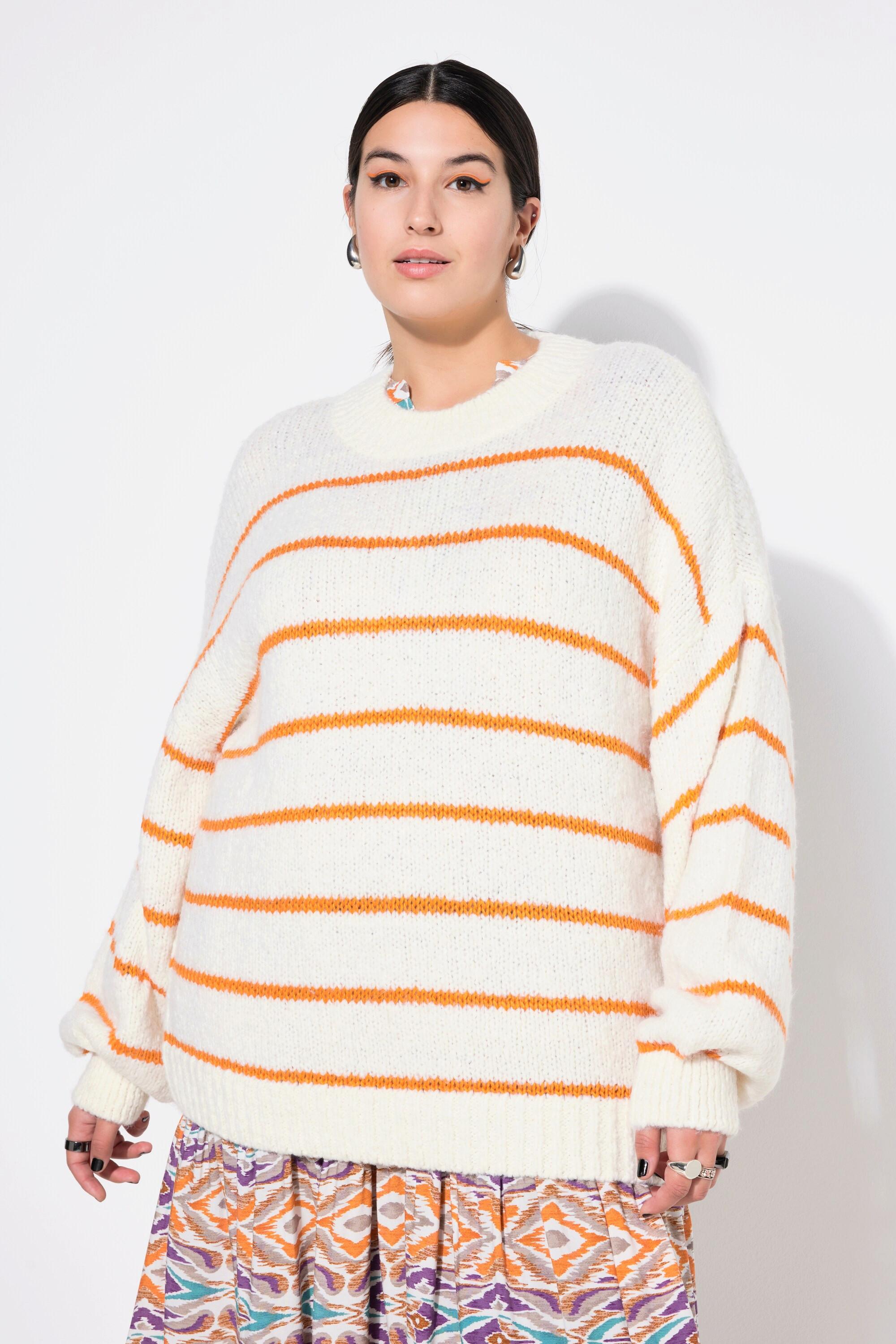 Studio Untold  Pullover, oversized, Ringel 