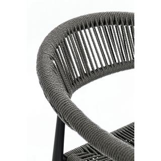 mutoni Tabouret de bar Jandia gris anthracite  