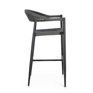 mutoni Tabouret de bar Jandia gris anthracite  