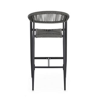 mutoni Tabouret de bar Jandia gris anthracite  