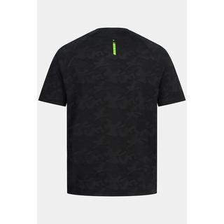 JP1880  T-shirt per il fitness con mezze maniche e fantasia camouflage 