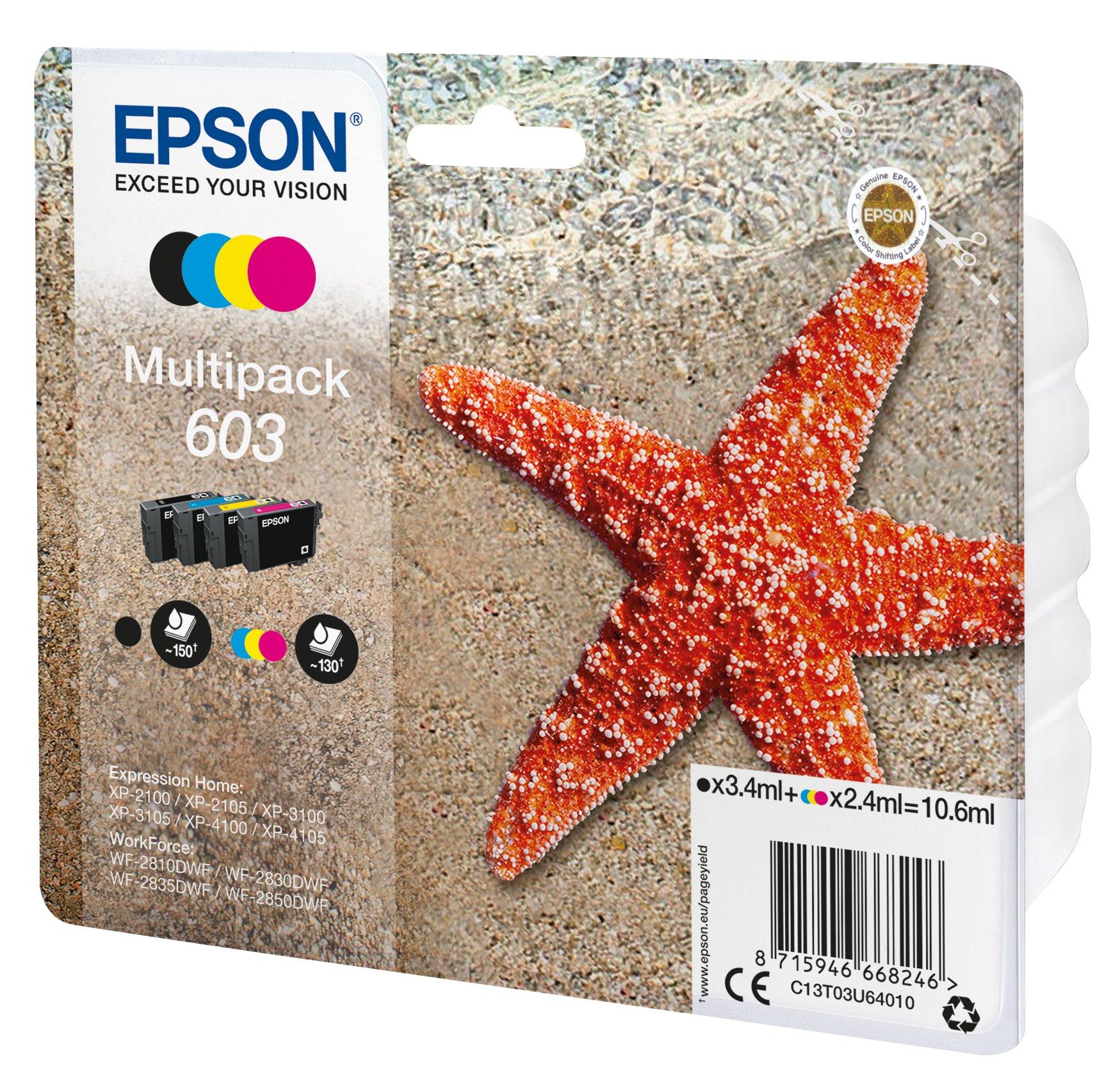 EPSON  Multipack 4-colours 603 Ink 