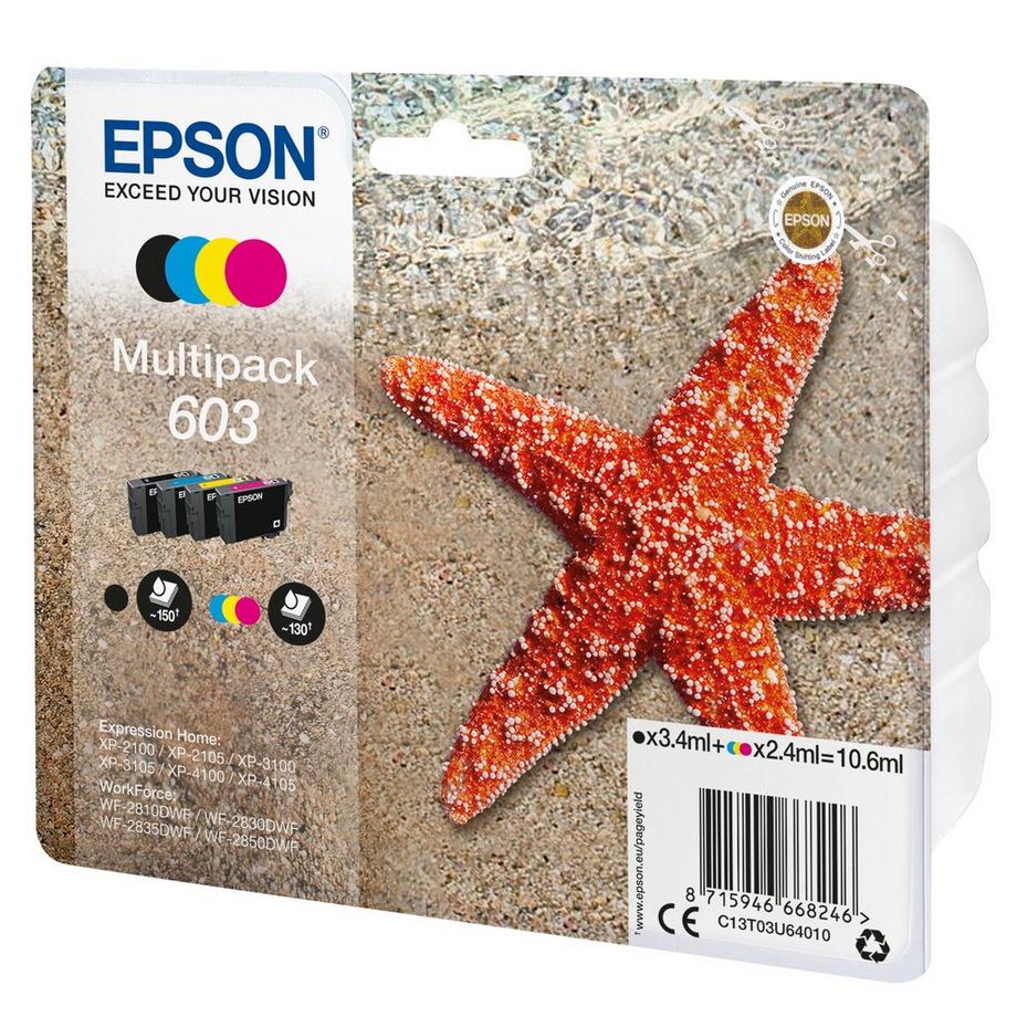 EPSON  Multipack 4-colours 603 Ink 