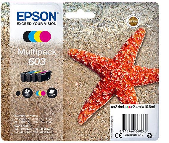 EPSON  Multipack 4-colours 603 Ink 