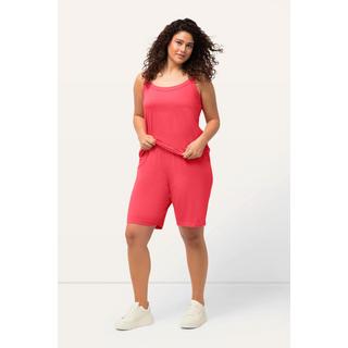 Ulla Popken  Short en jersey, poches et taille élastique 