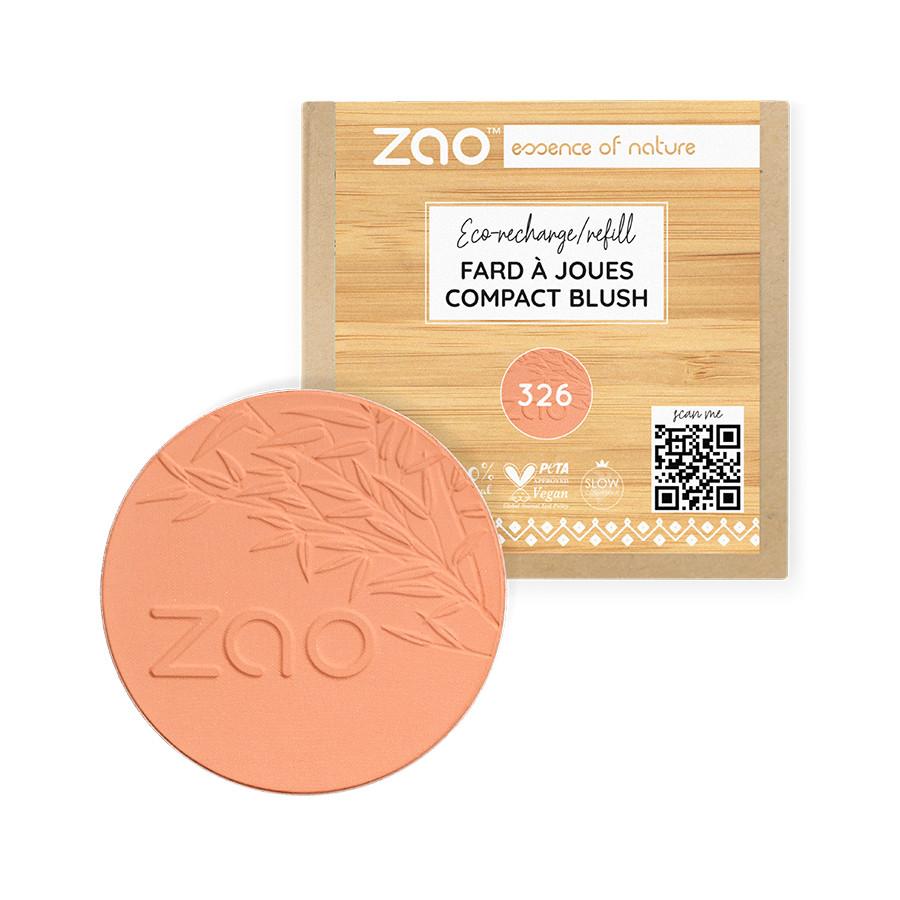 ZAO MAKEUP  Recharge Fard à joues - Certifié bio et vegan 