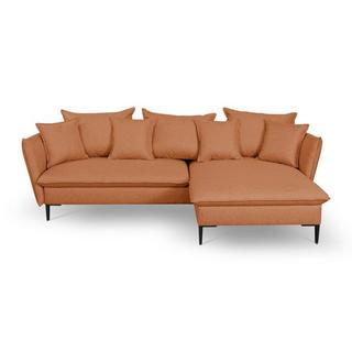 PASCAL MORABITO Canapé d'angle conible en tissu LAZARE de PASCAL MORABITO Angle droit  