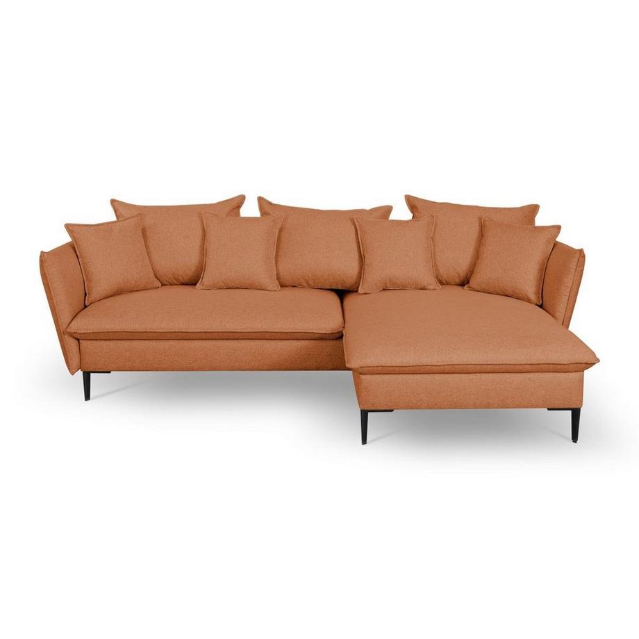 PASCAL MORABITO Canapé d'angle conible en tissu LAZARE de PASCAL MORABITO Angle droit  