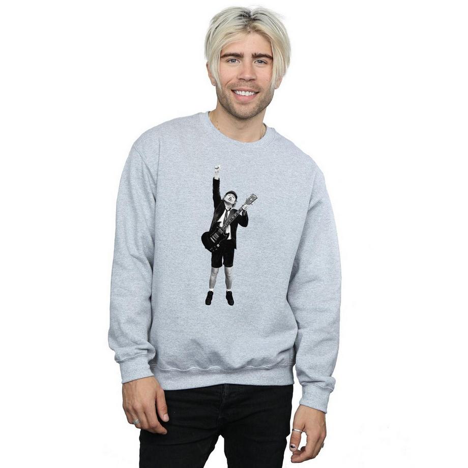 AC/DC ACDC Angus Young Print Sweatshirt  