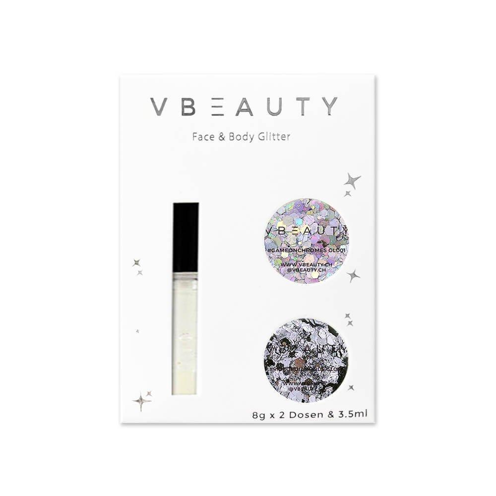 VBEAUTY  Chunky Glitter Set #Silver Edition 