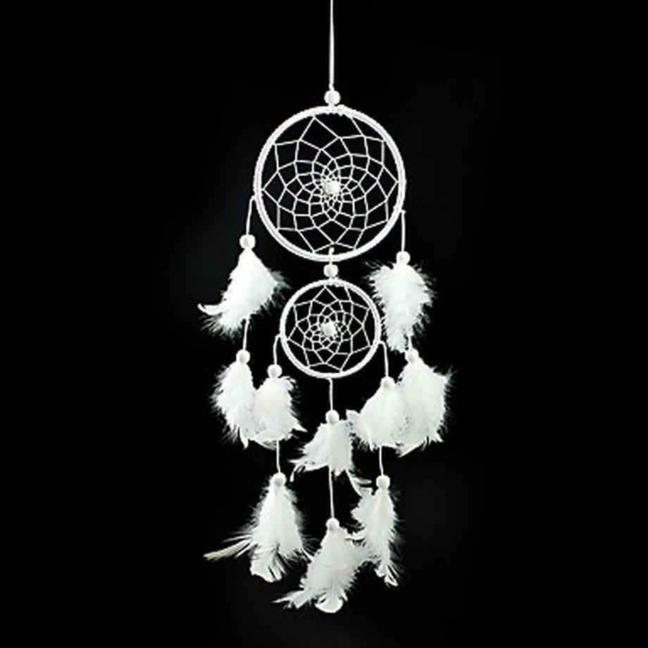 Cover-Discount  Traumfänger Dreamcatcher indianische Deko weiss 