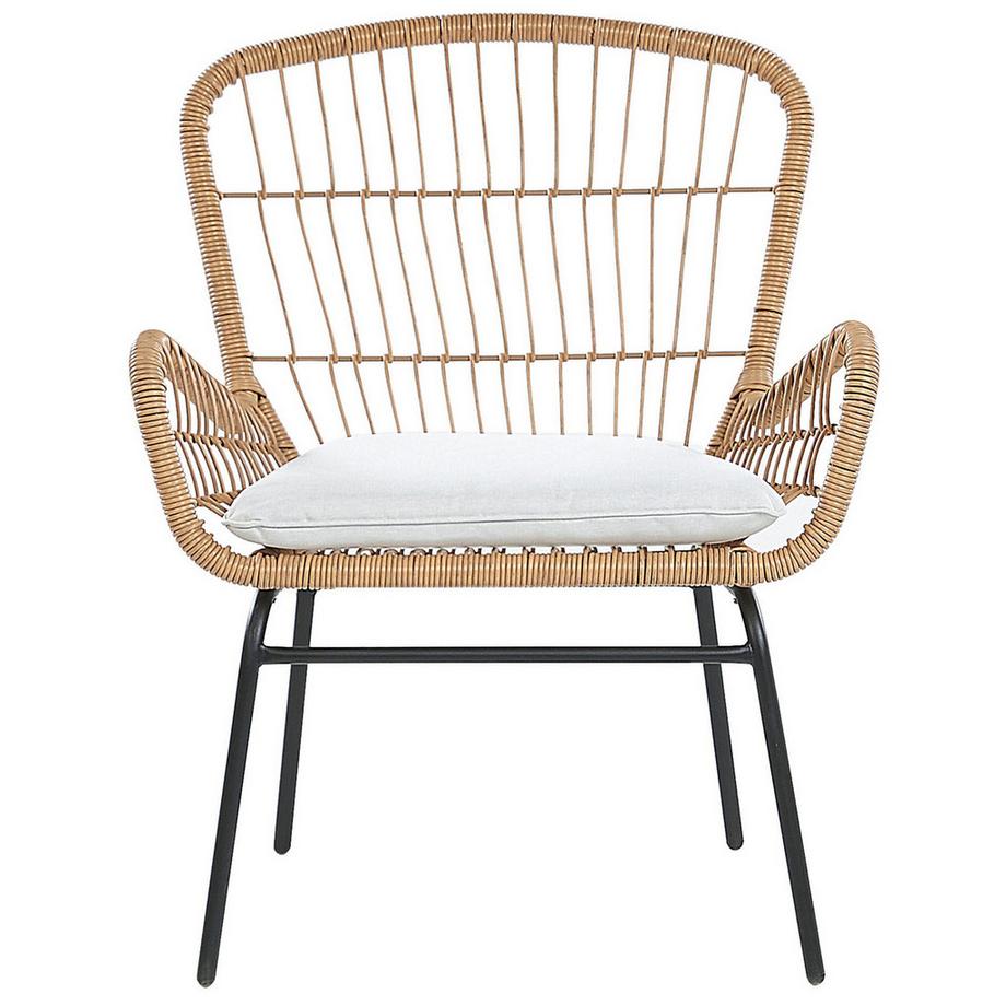 Beliani Bistro Set aus PE Rattan  LABICO  